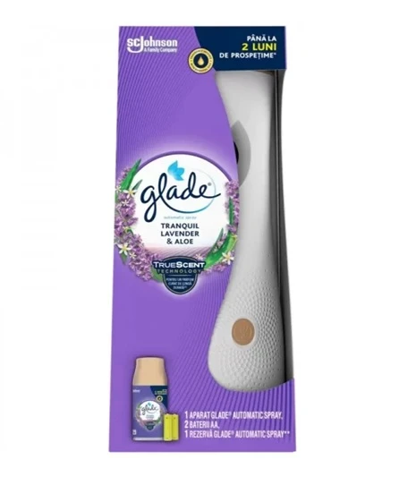 GLADE APARAT+REZERVA 269ML CALM LAVANDA & ALOE