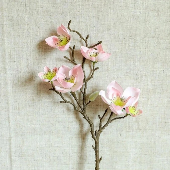 Flori Artificiale Pvc Magnolie Wei A-80528