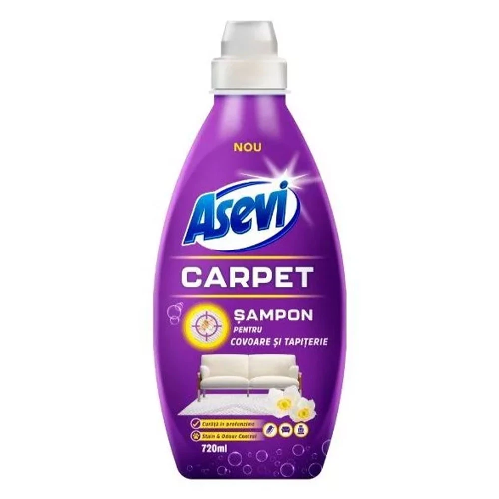 Sampon Asevi Covoare si Tapiterii 720ml