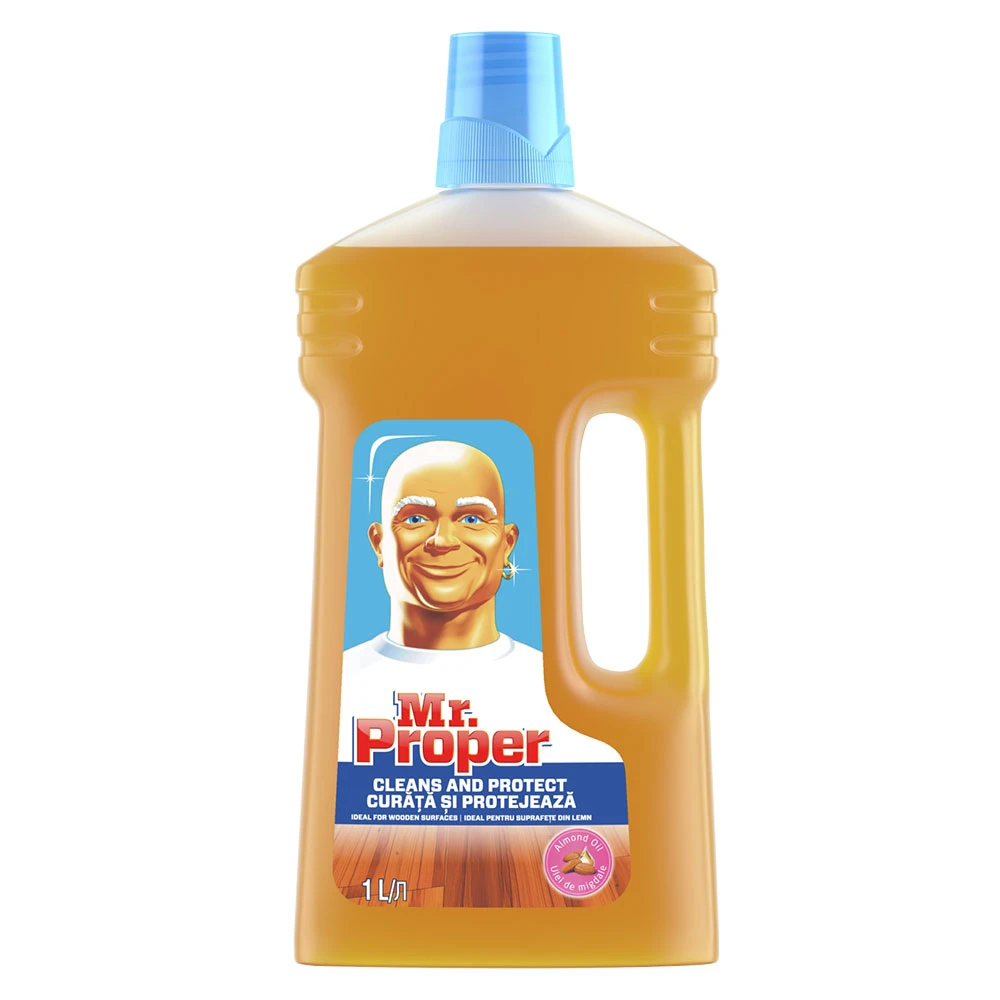 Solutie Parchet Mr Proper Almond Oil 1L