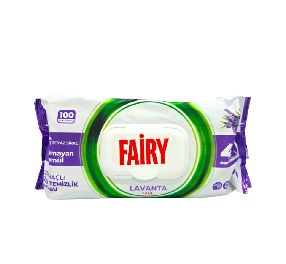 Servetele umede Multisuprafete Fairy Lavanda 100 buc