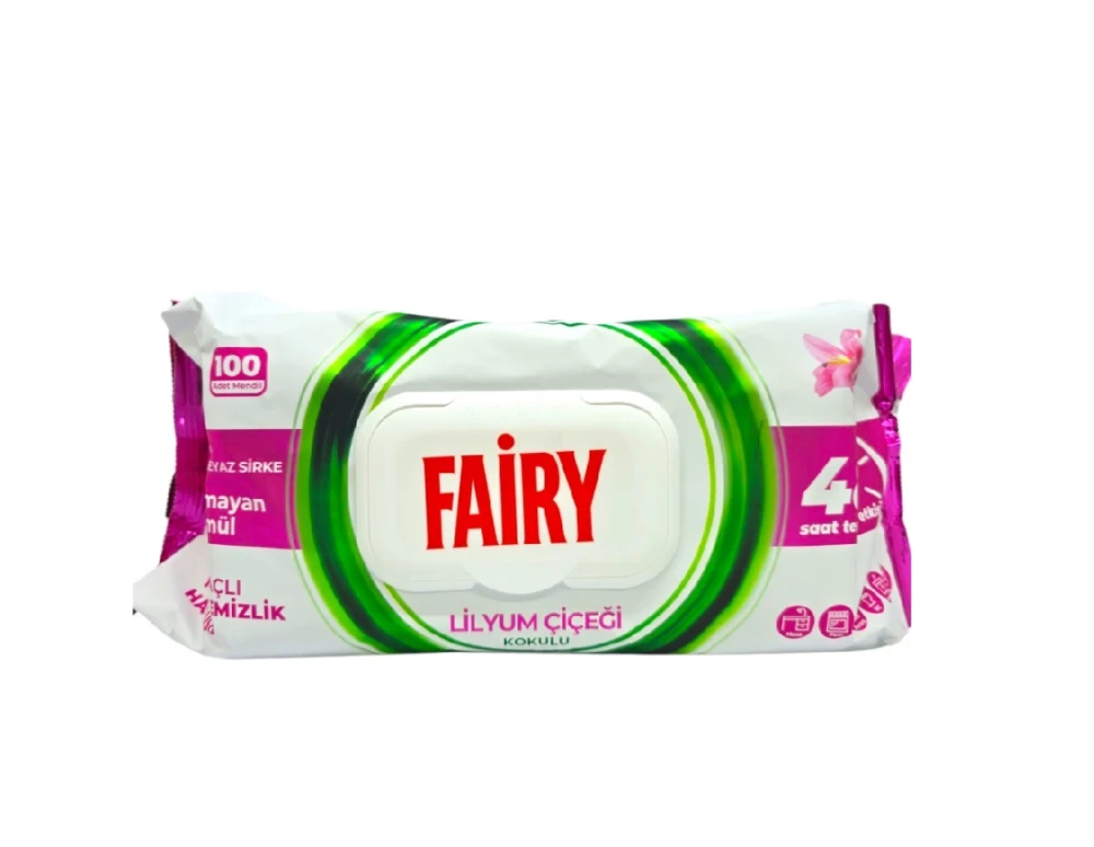 Servetele umede Multisuprafete Fairy Lilyum 100 buc