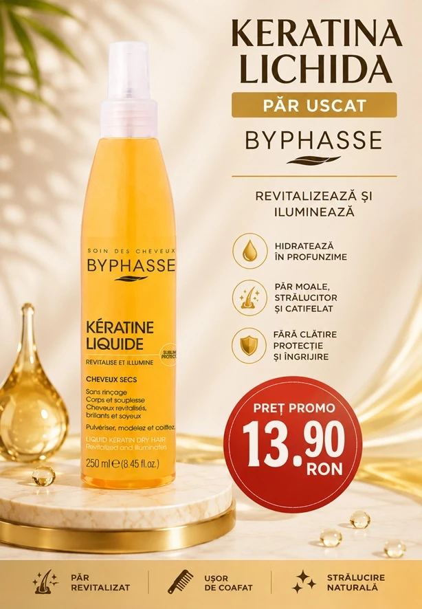 Keratina Lichida Par Uscat Byphasse 250ml