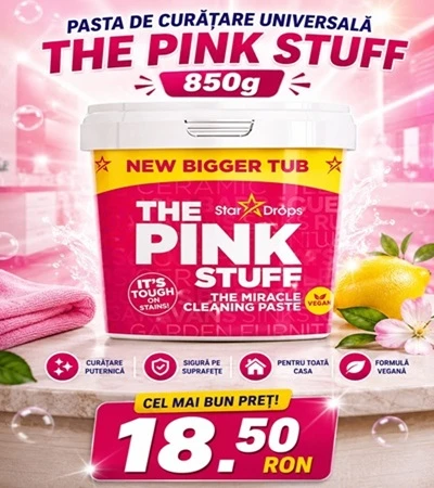 Pasta de curatare universala The Pink Stuff 850g