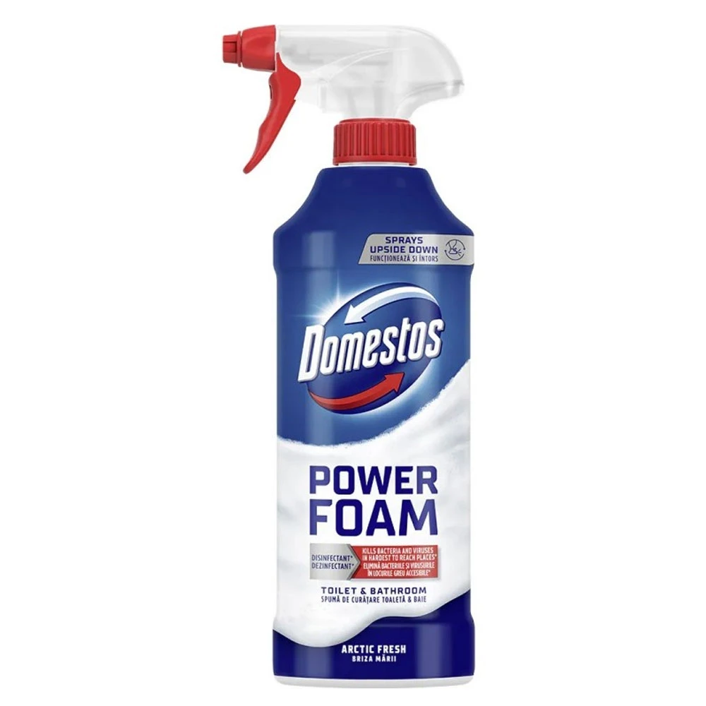 Detergent Baie Spuma Power Foam Domestos Briza Marii 435ml