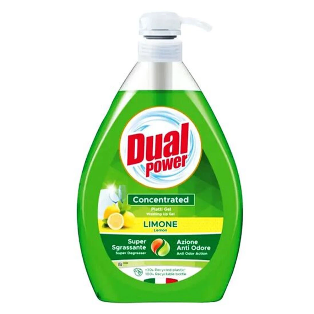 Detergent De Vase Dual Power Limone 1000ml
