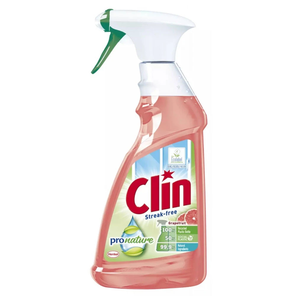 Detergent solutie geam Clin Pro Nature Grapefruit 500ml