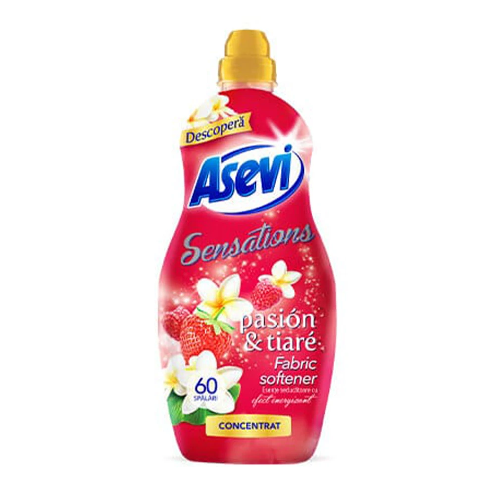Balsam de Rufe Concentrat Asevi Pasion&Tiare 60 de spalari 1.44 L