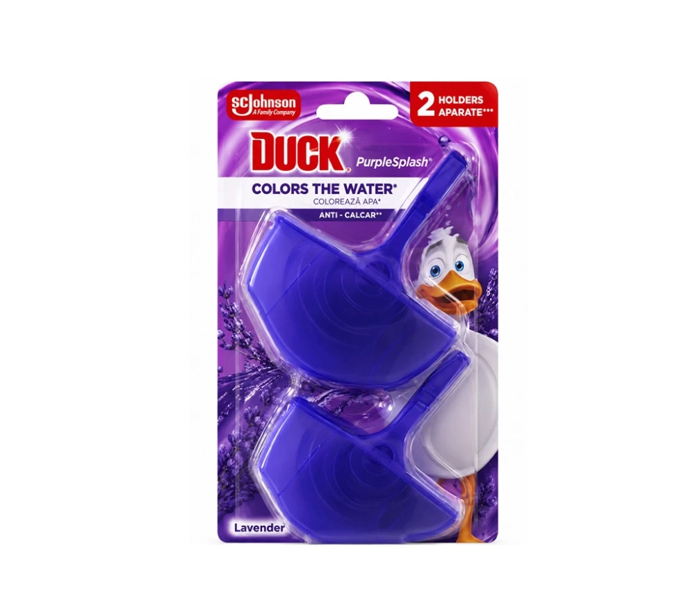 Odorizant WC Duck Anitra Lavandă 2 x 36 g