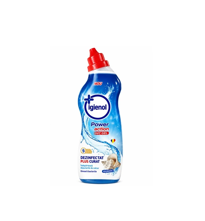Soluție WC Gel Igienol Aquamarine 750 ml
