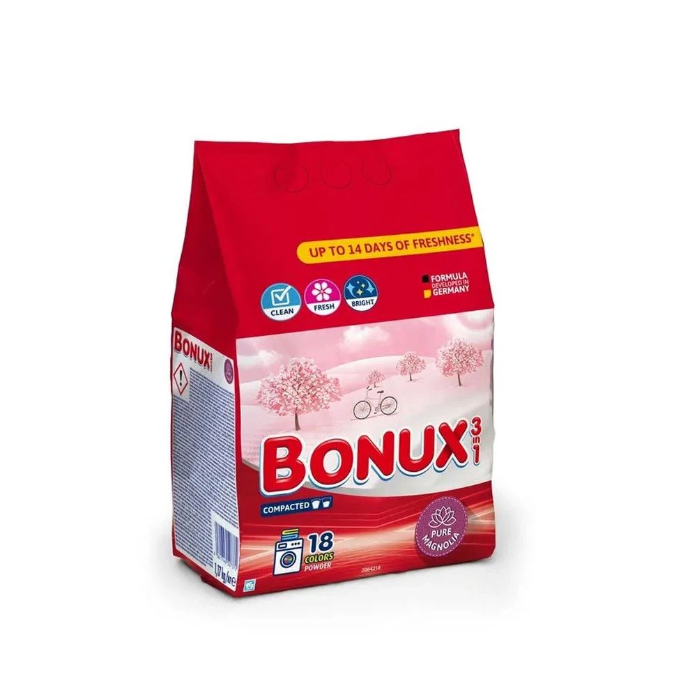 Detergent de rufe automat Bonux Magnolia 18 spalari 1.17kg