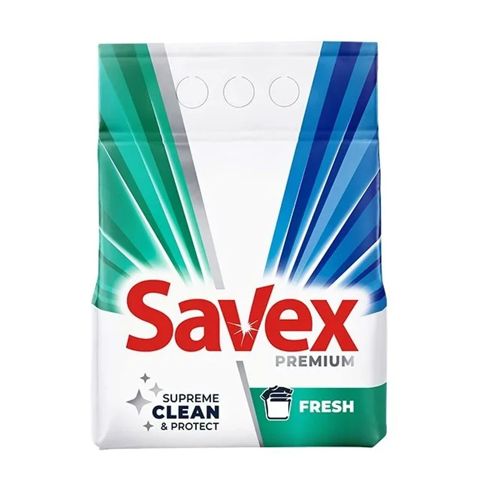 Detergent de rufe pudra 2 in 1 Savex Fresh 2kg