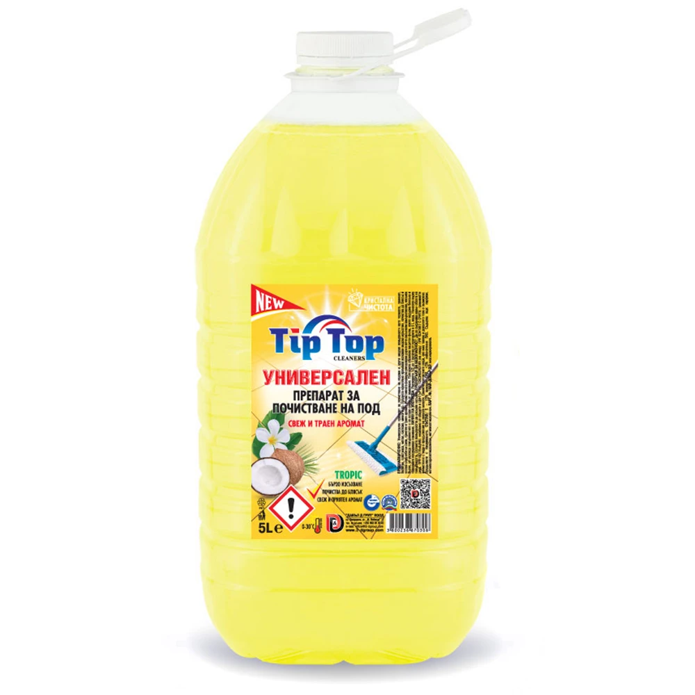 Detergent Universal pentru Pardoseli Tip Top Tropic, 5 l