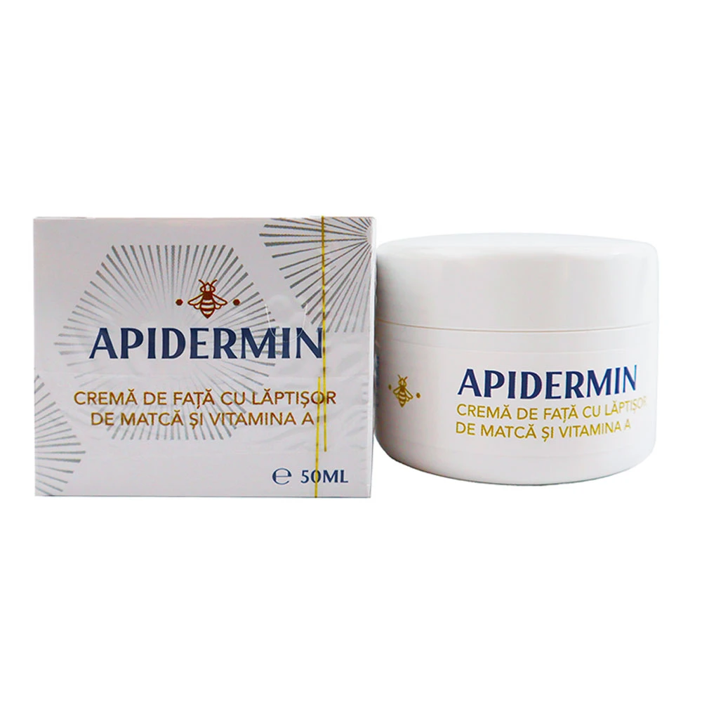 Crema Laptisor Matca Fata Apidermin 50ml