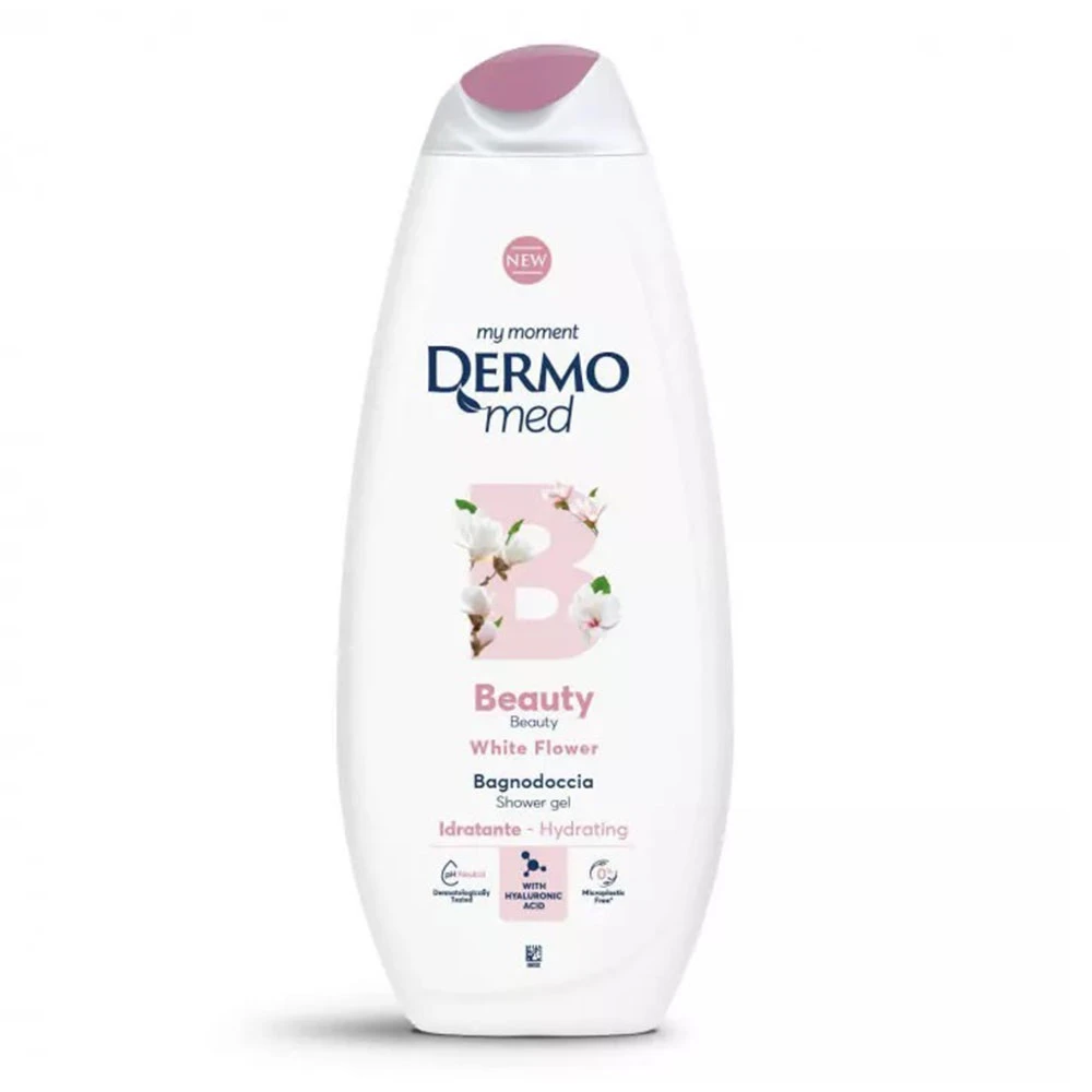 Gel de dus Dermomed Beauty White Flower 650ml