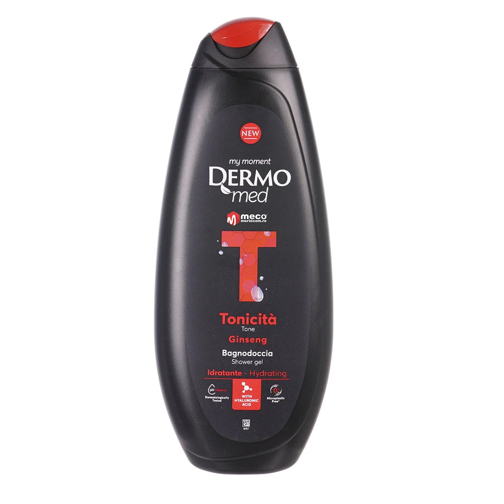 Gel de dus Dermomed Ginseng Tonic 650ml