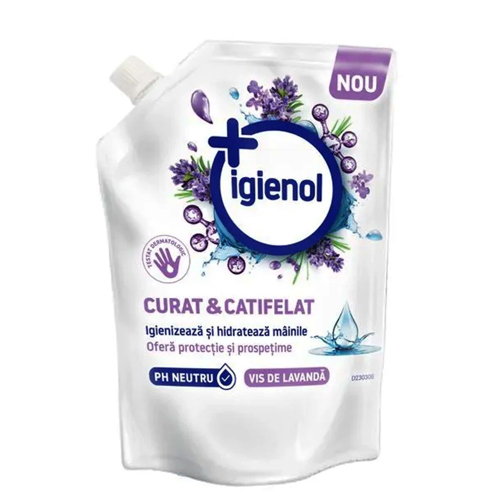 Sapun Lichid Rezerva Lavanda Igienol 500ml