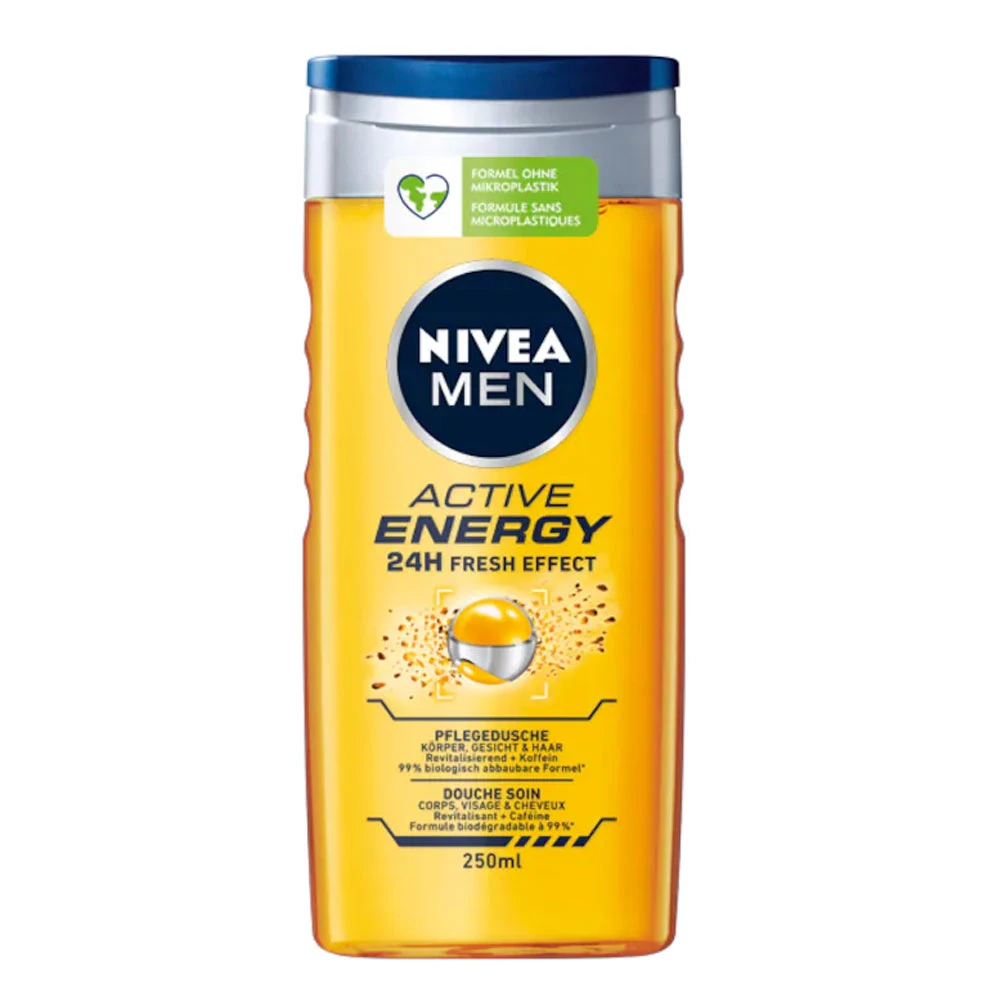 Gel Dus Nivea Men Active Energy  250ml
