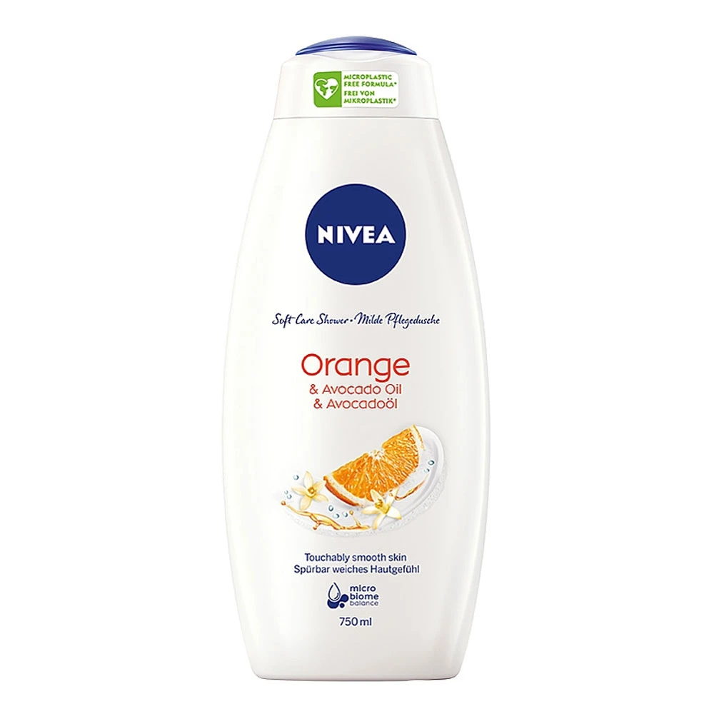 Spumant Gel Dus Nivea Happy Time Orange 750ml