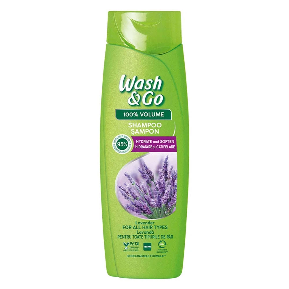 Sampon Wash&Go  Lavanda 360ml
