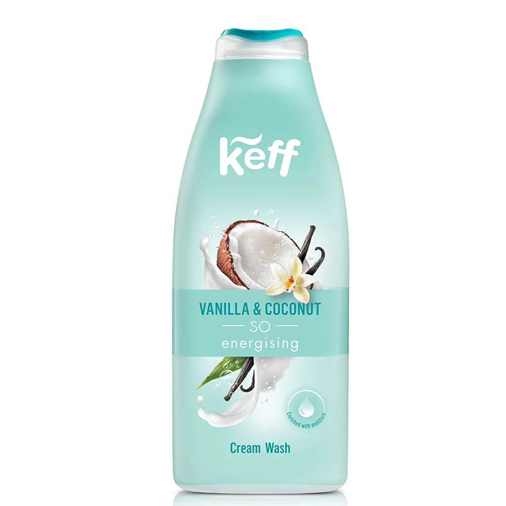 Gel Dus Keff Vanilla Coconut 500ml