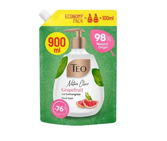 Sapun Lichid Rezerva Teo Grapefruit 900ml 