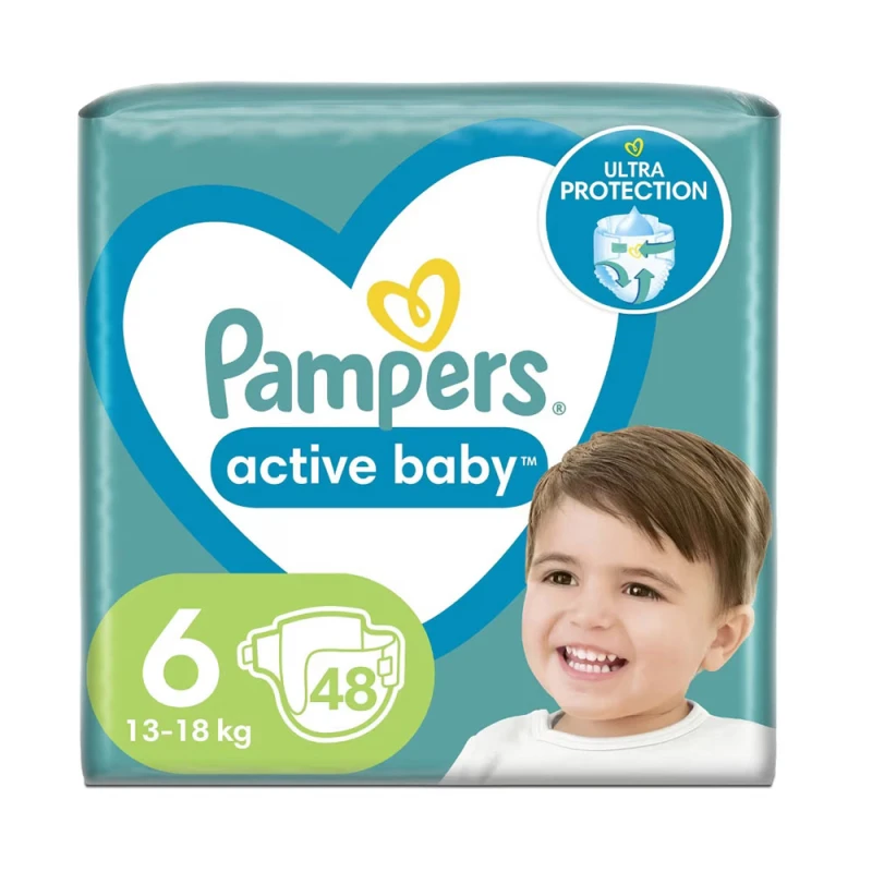 New Giant Pack Pampers Nr.6 13-18kg 56buc