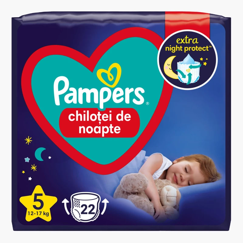 Scutec Pants Pampers Night Nr 5 12-17kg 22buc