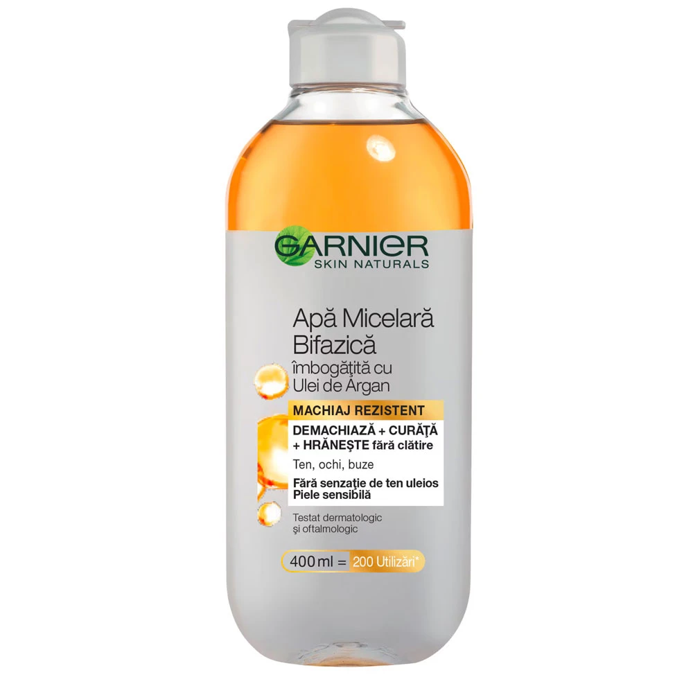 Apa Micelara Garnier Bifazica Argan 400ml