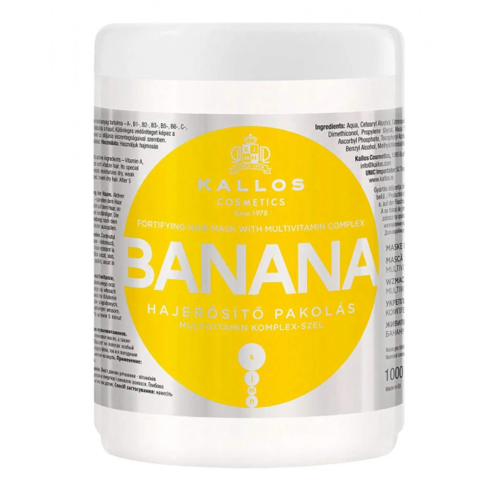 Masca Par Kallos Banana 1000ml