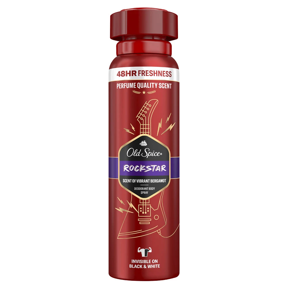 Deodorant Spray Old Spice Rockstar Men 150ml