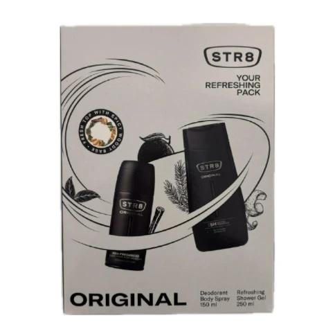 Caseta Cadou Str8 Original SG250ml Deo150ml