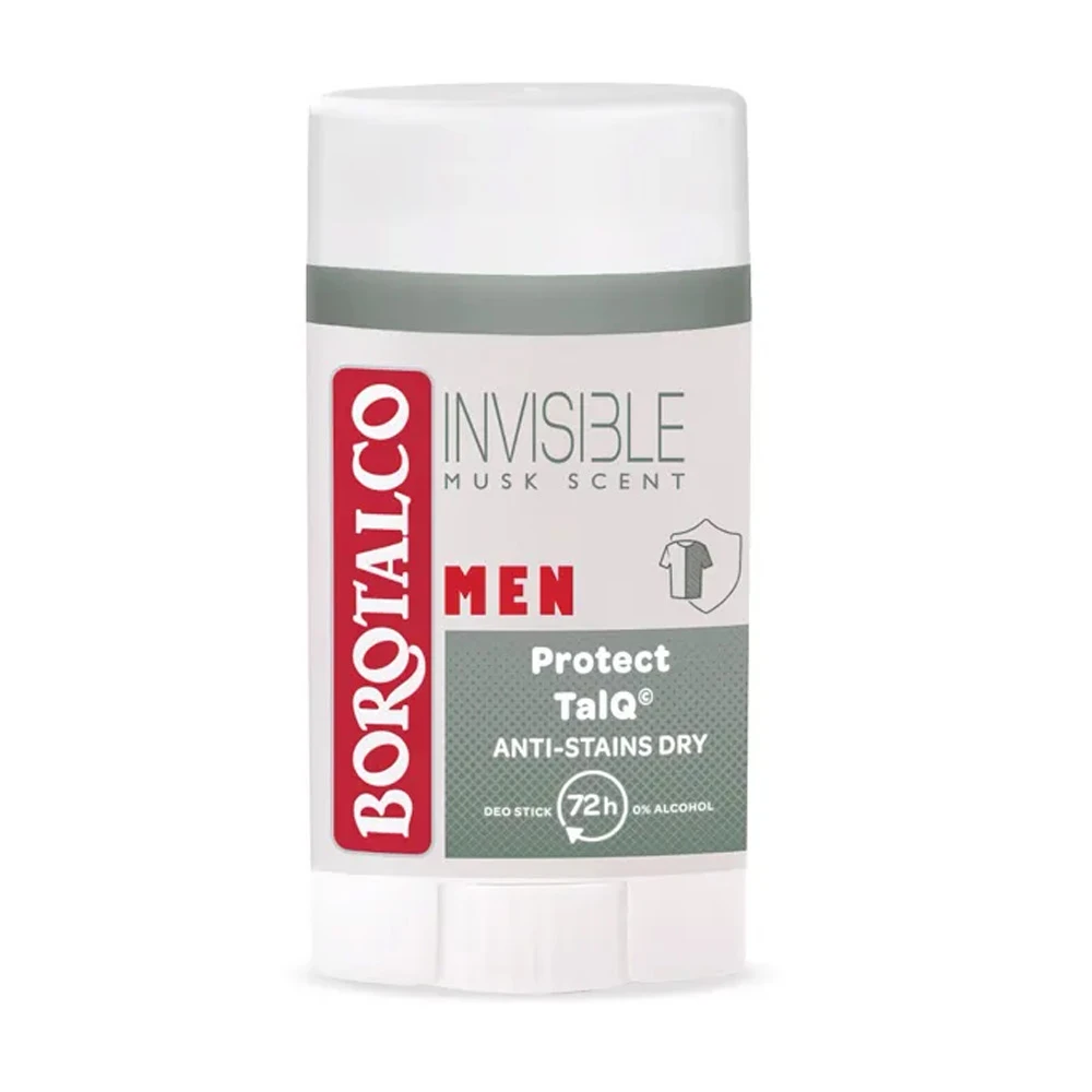 Antiperspirant Stick Borotalco Men Invisibil Scent 40ml