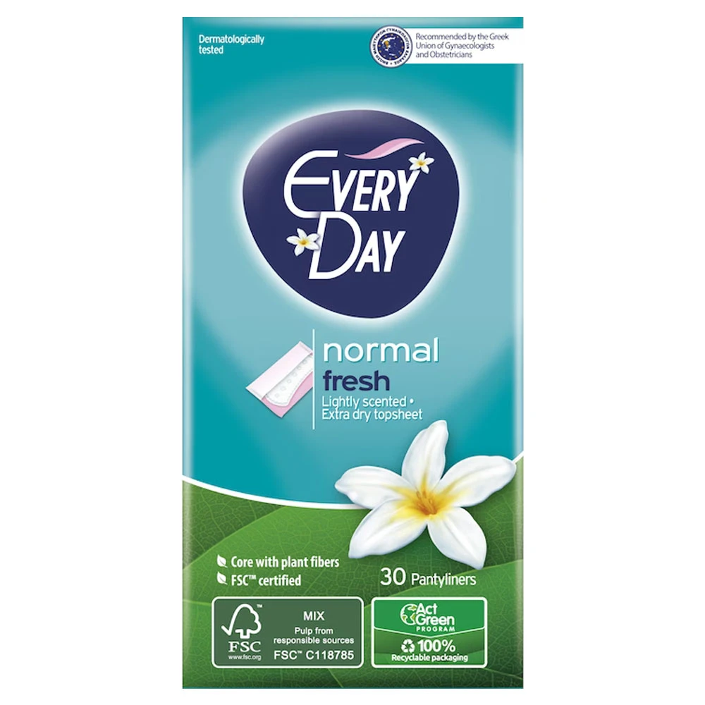 Absorbante Zilnice Everyday Normal Fresh 30 buc