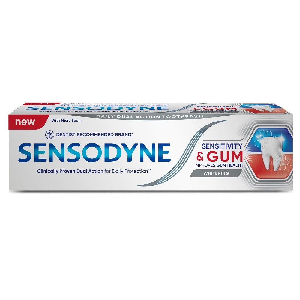 Pasta Dinti Sensodyne Sensitivity Gum Whitening 75ml