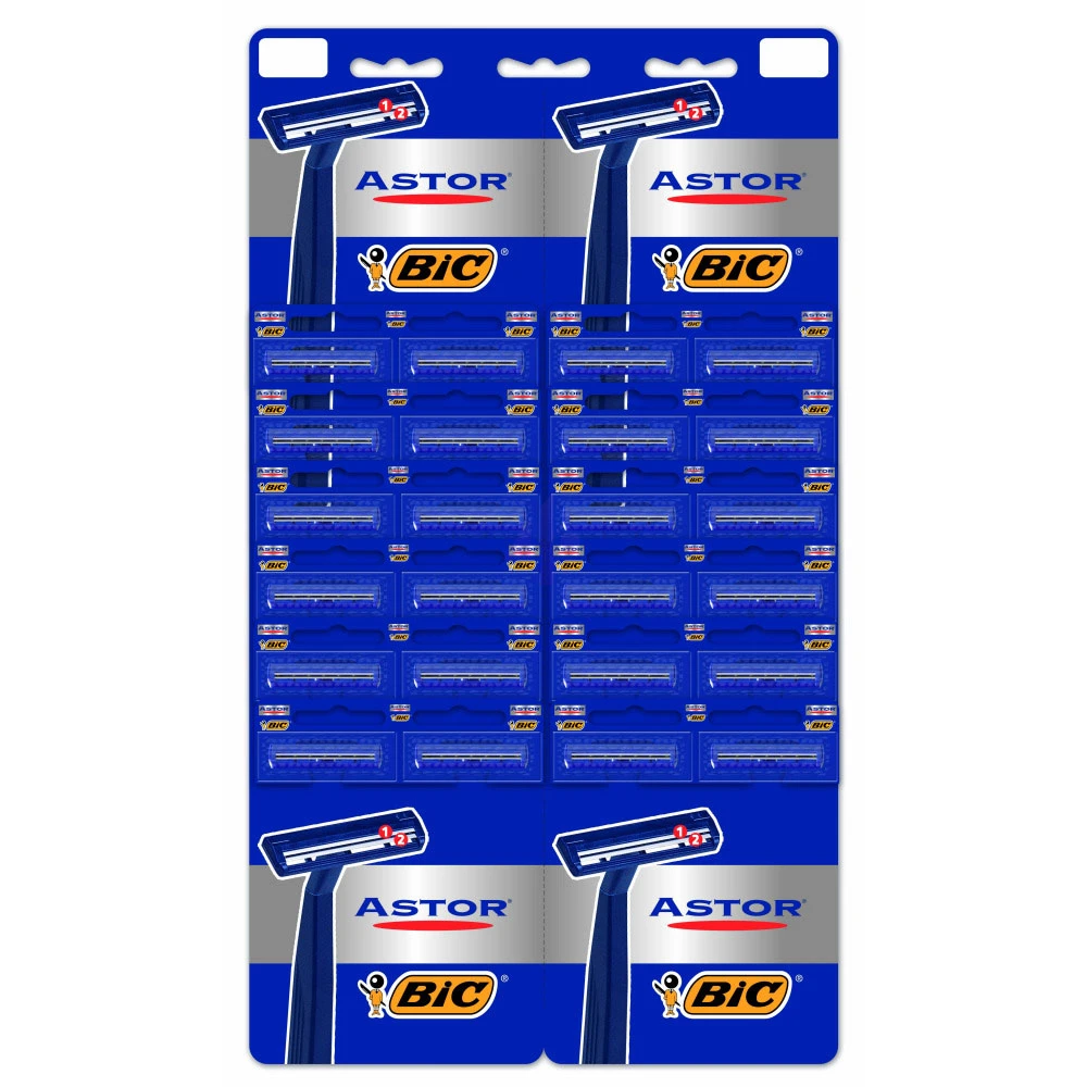 Aparat Ras Astor Bic 24buc Set