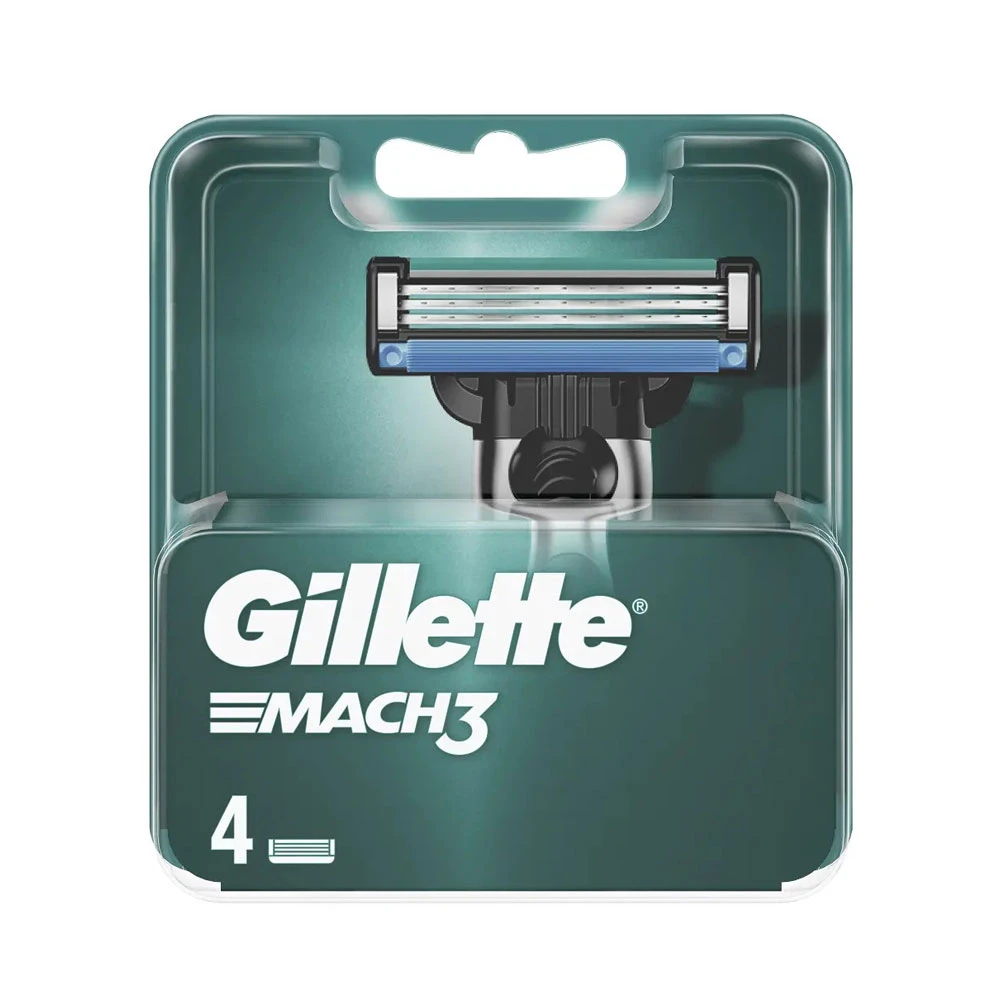 Aparat Ras Gillette Mach3 Rezerve 4buc