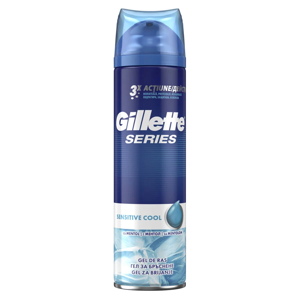 Gel Ras Gillette Series Sensitive Cool 200ml