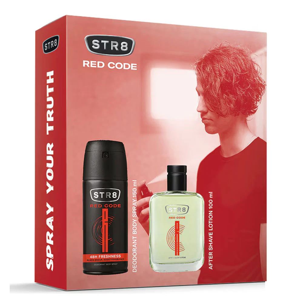 Caseta Cadou Str8 Red Code AF100ml Deo150ml