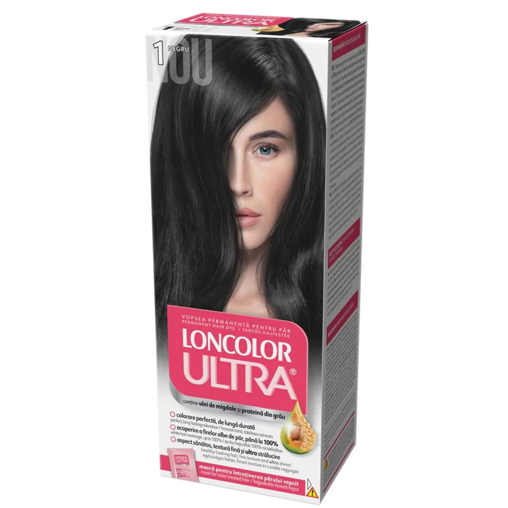 Vopsea De Par Loncolor Ultra Negru 1