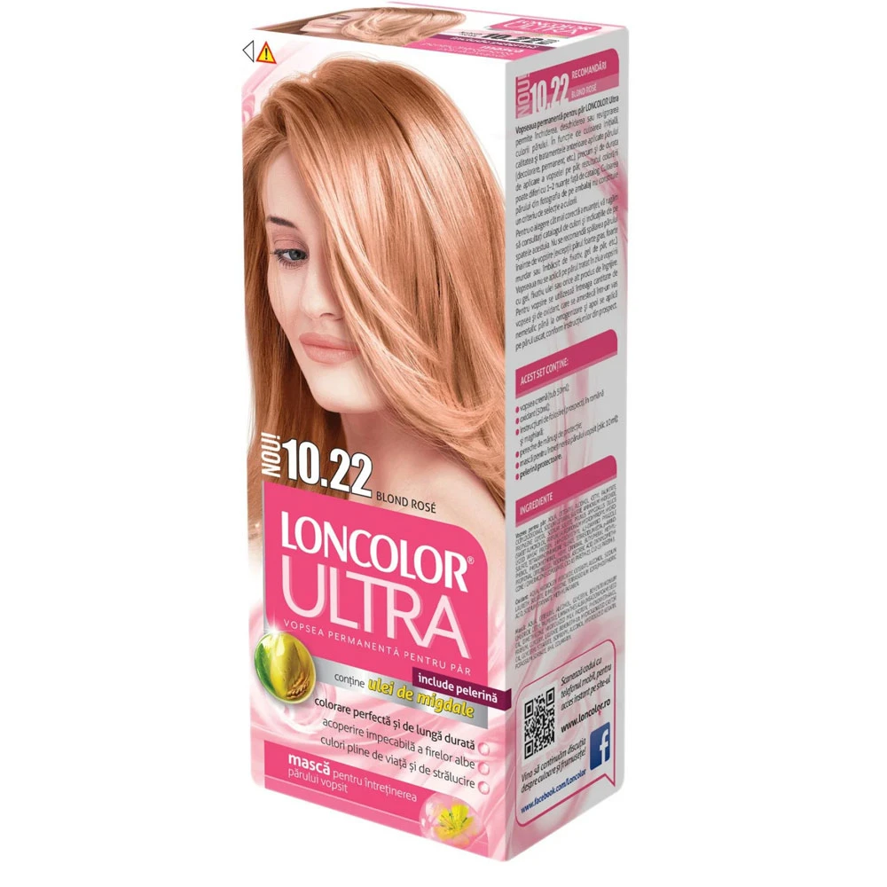 Vopsea De Par Loncolor Ultra Blond Rose 10.22