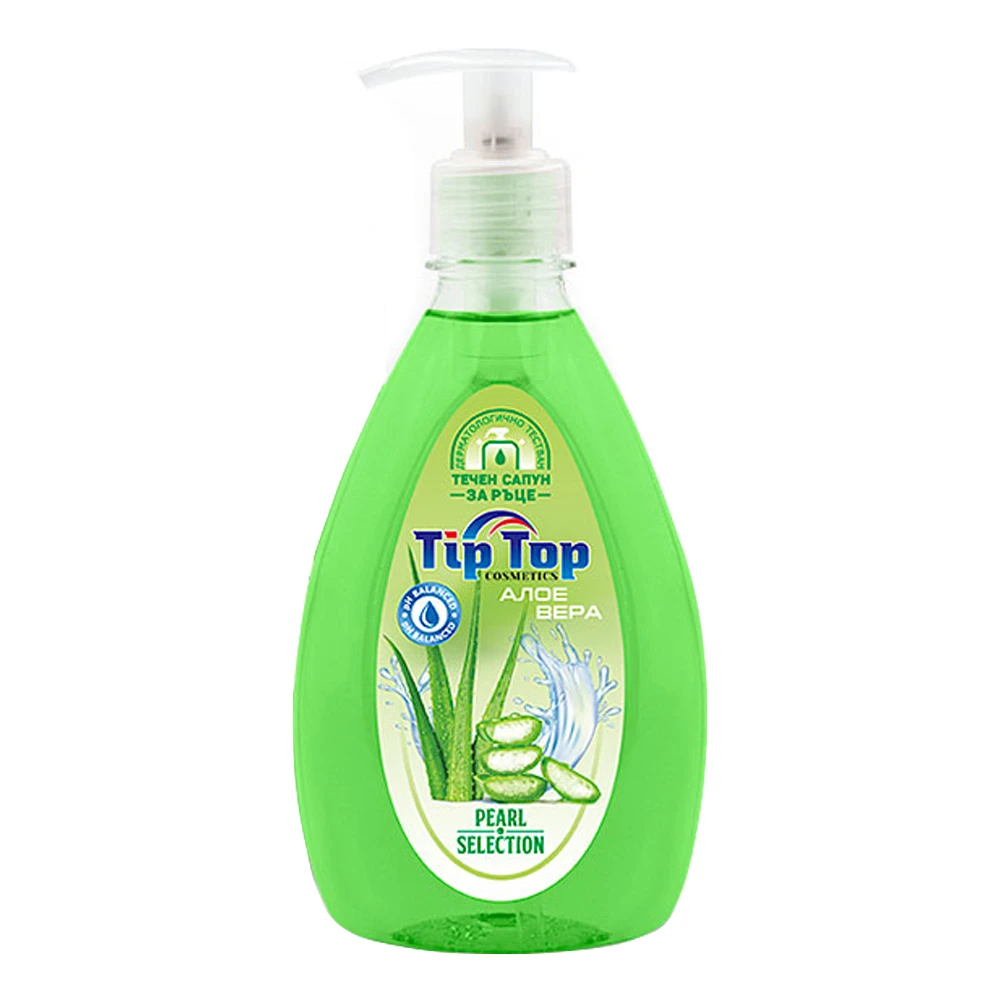 Sapun Lichid Crema Tip Top cu Aloe Vera, 500 ml