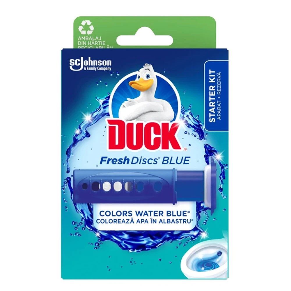 DUCK FRESH DISCS APARAT WC 36ML BLUE 