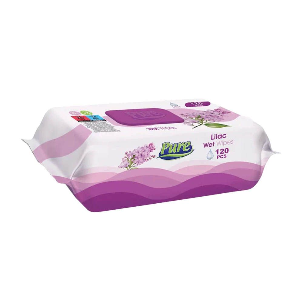 Servetele umede Pure Liliac 120buc