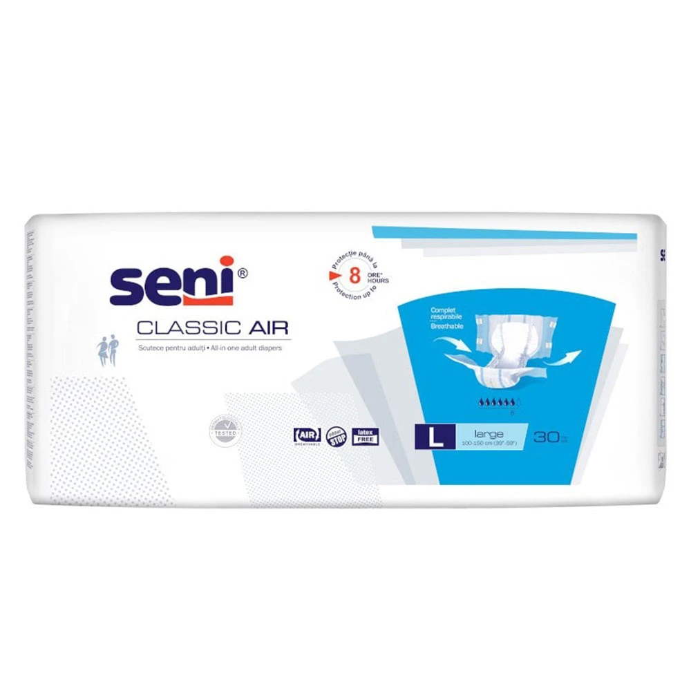 Scutece Adulti Seni Classic Air nr.3 Large 30buc