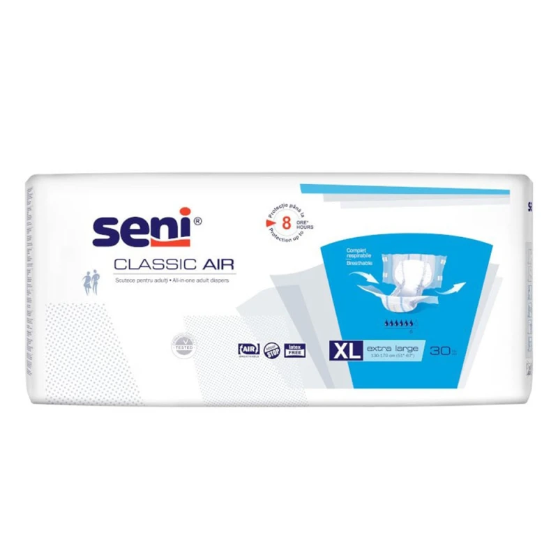 Scutece Adulti Seni Air nr.4 Extra Large XL 30buc