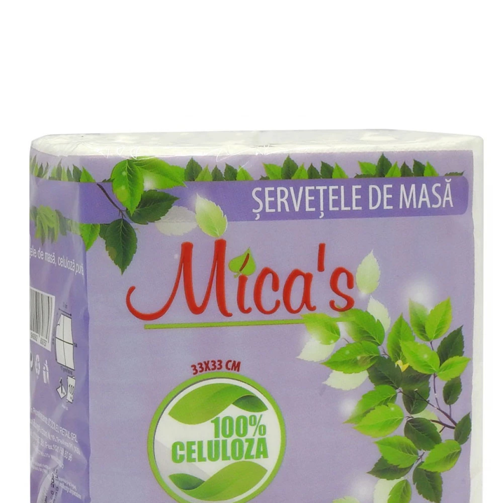 Servetele de masa 33x33cm 1str Micas 100buc
