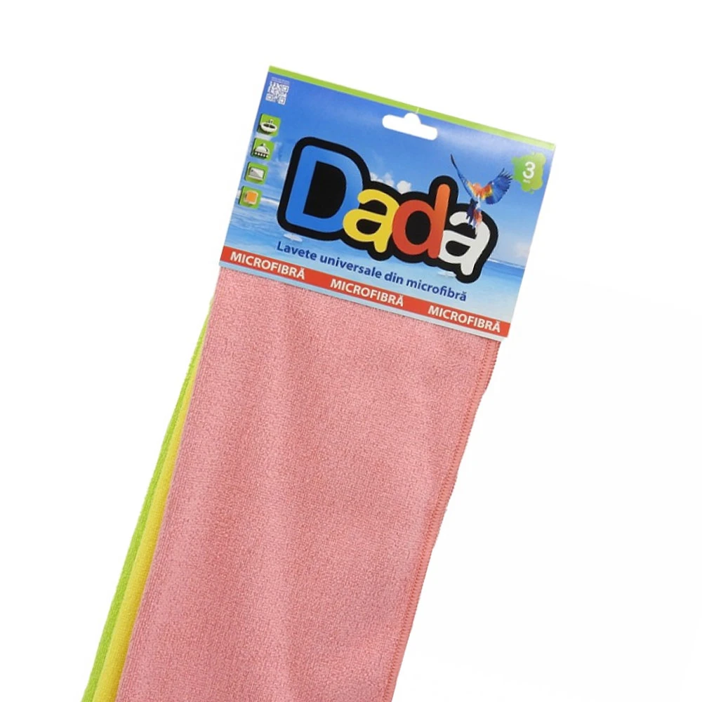 Lavete Microfibra Dada Universale 30x40cm 3buc/Set