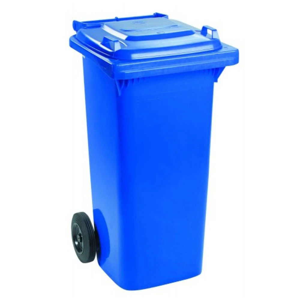 Pubela de exterior albastra Clino 120L
