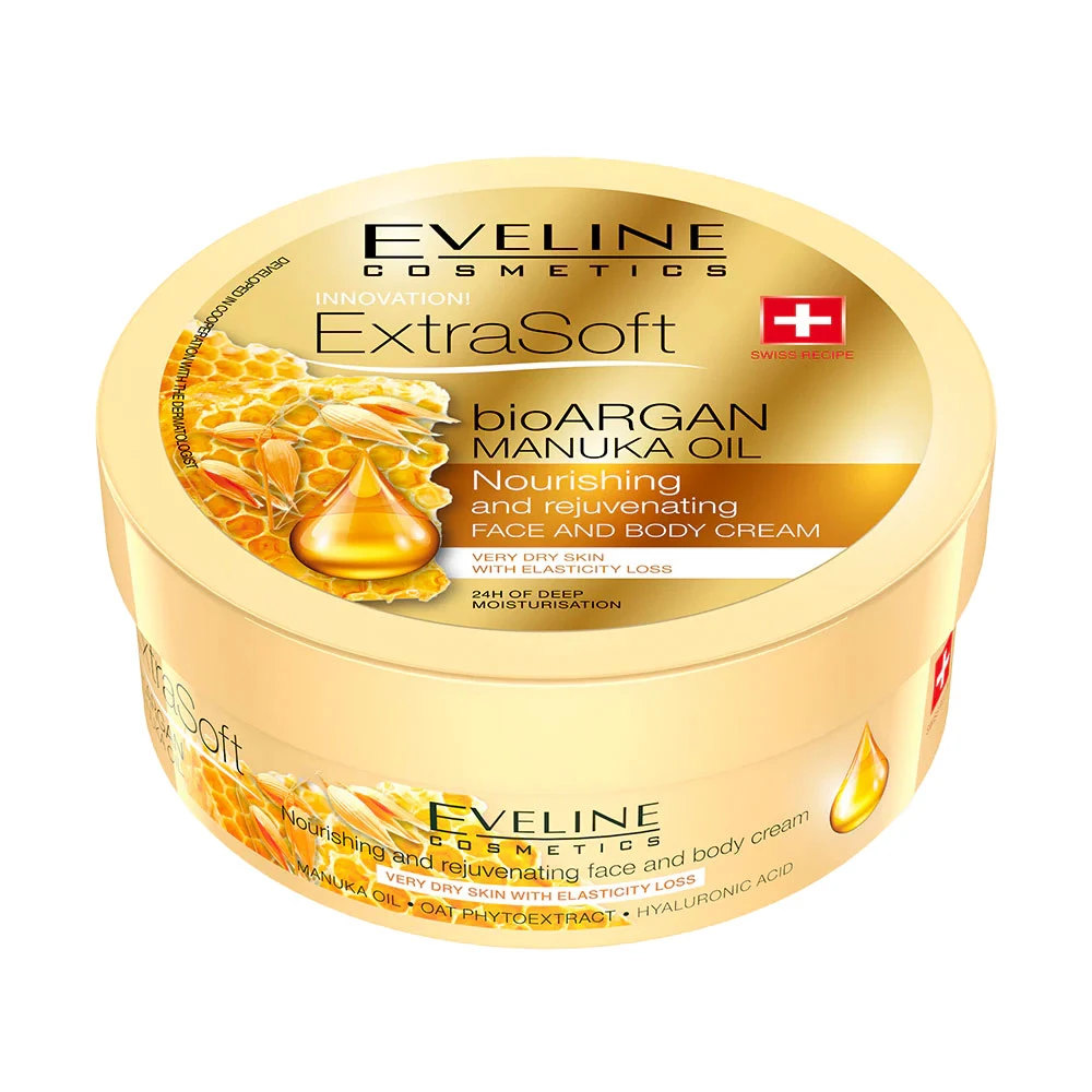 Crema Eveline Extra soft Argan si Manuka Bio 175ml